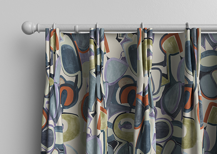 Pop, Denim - Made to Measure Curtains - Image 11